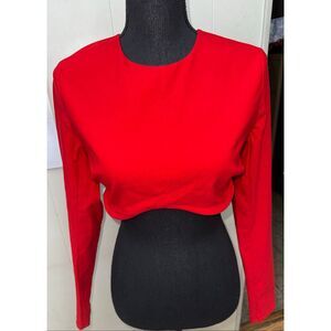 Revolve x Michael Costello Anyssa Top in Red Size Medium